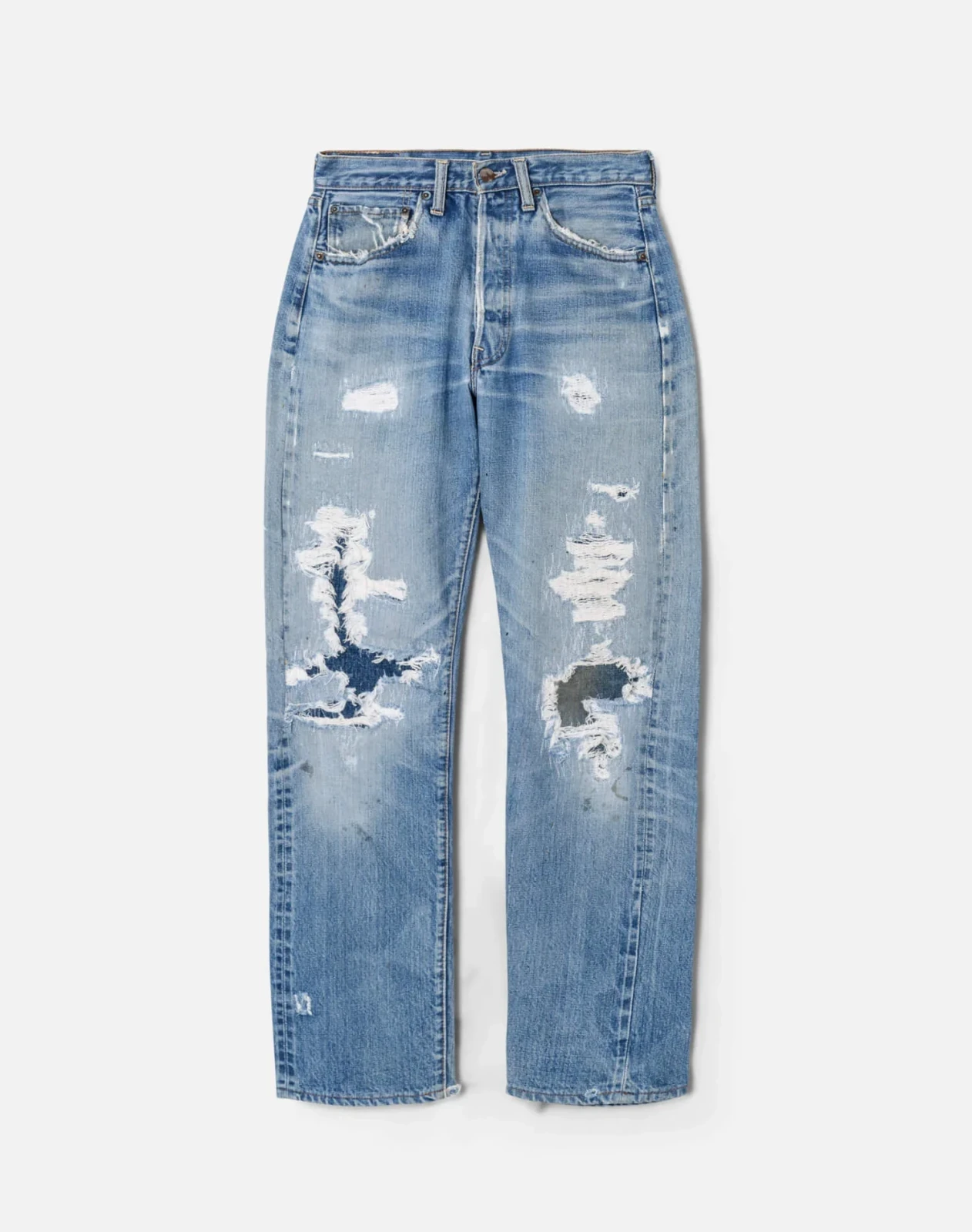 60s Big E Selvedge Repaired Levi's 501 -#17