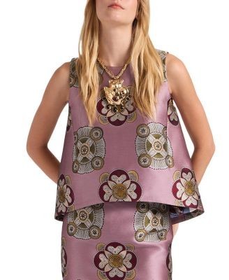 La Doublej La Scala Top Nucleus Dusty Pink