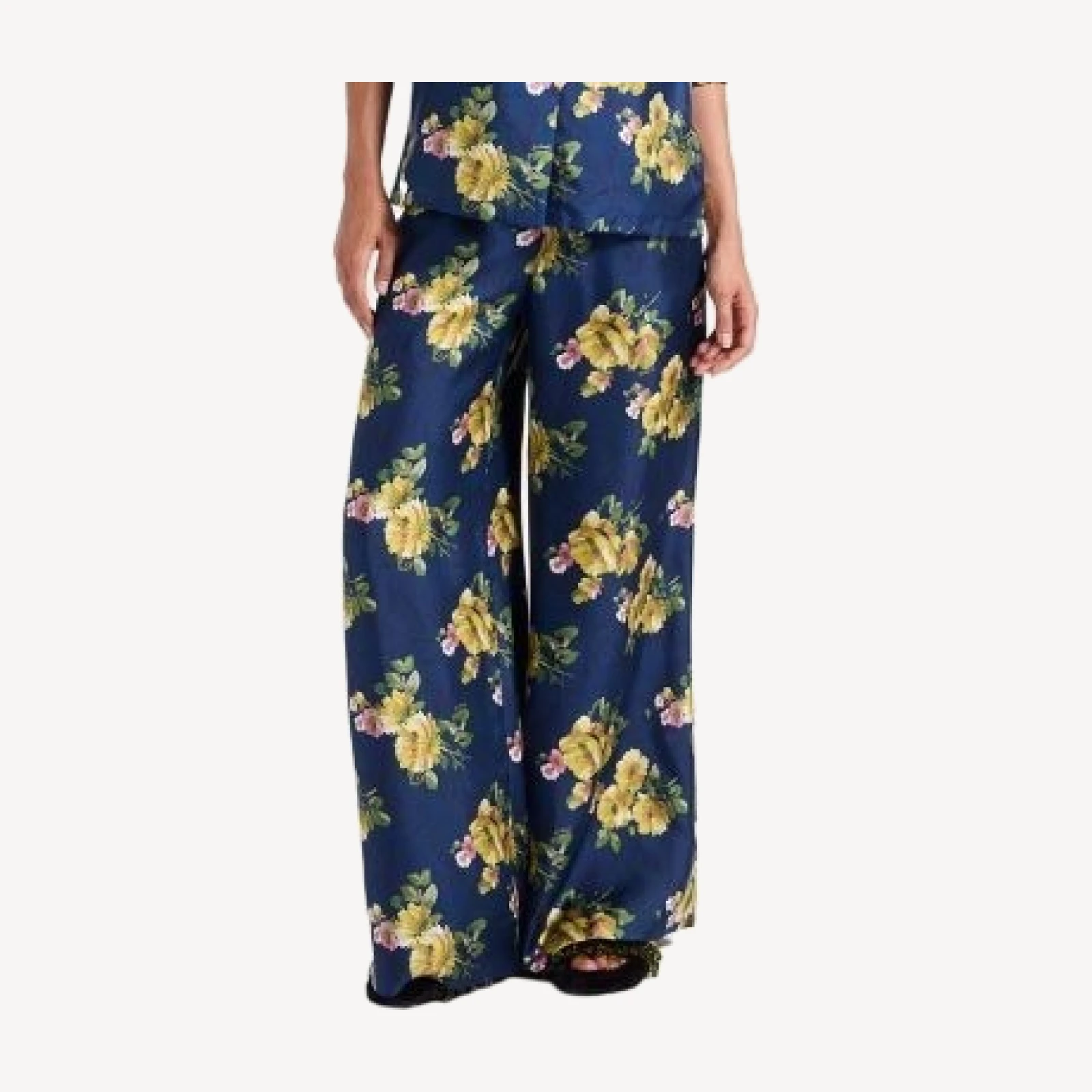 La Doublej Palazzo Pants Riptide Midnight Blue