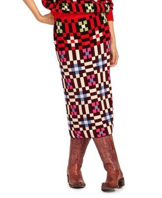 La Doublej Byte Skirt Multicolor