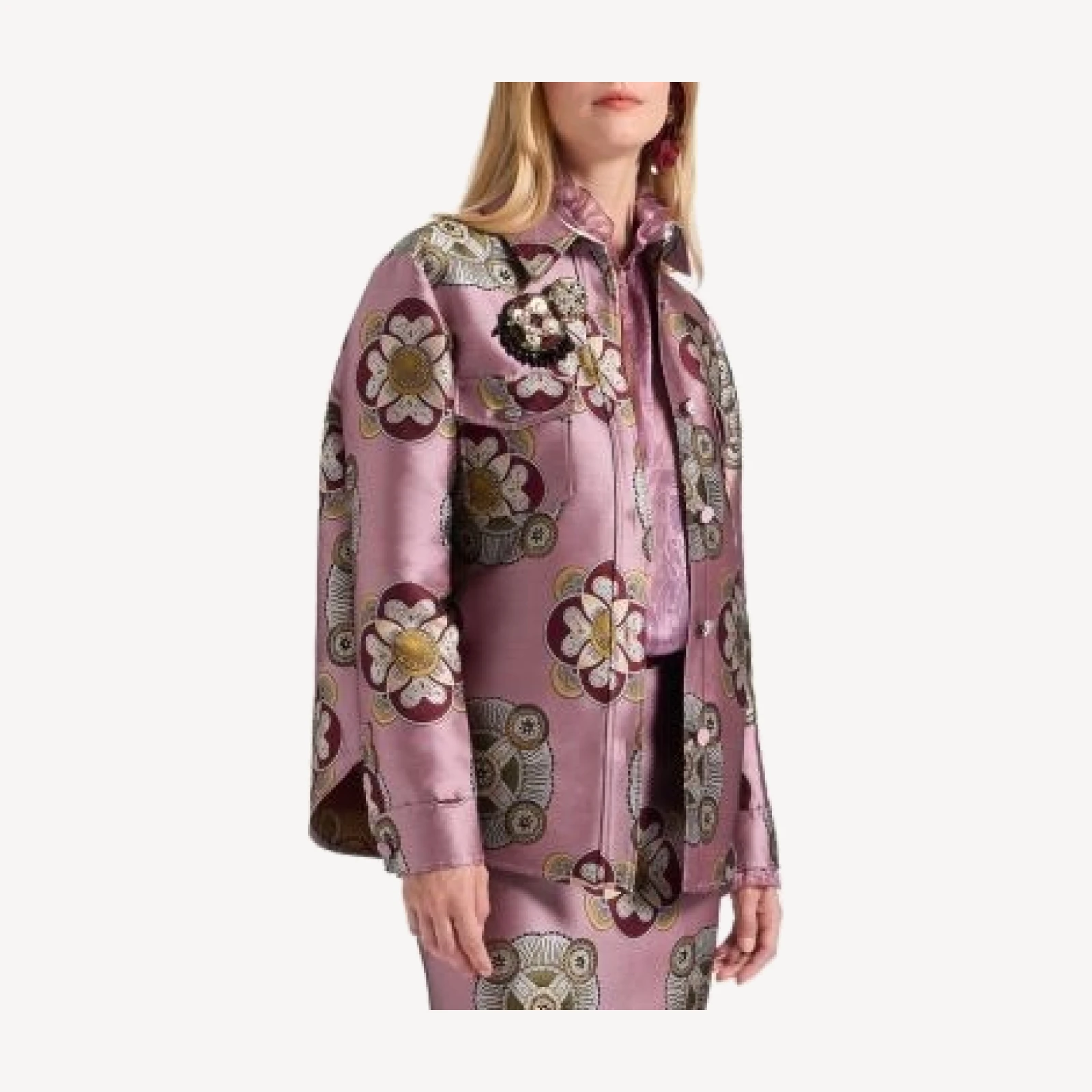 La Doublej Better Than Your Boyfriend'S Jacket Nucleus Dusty Pink