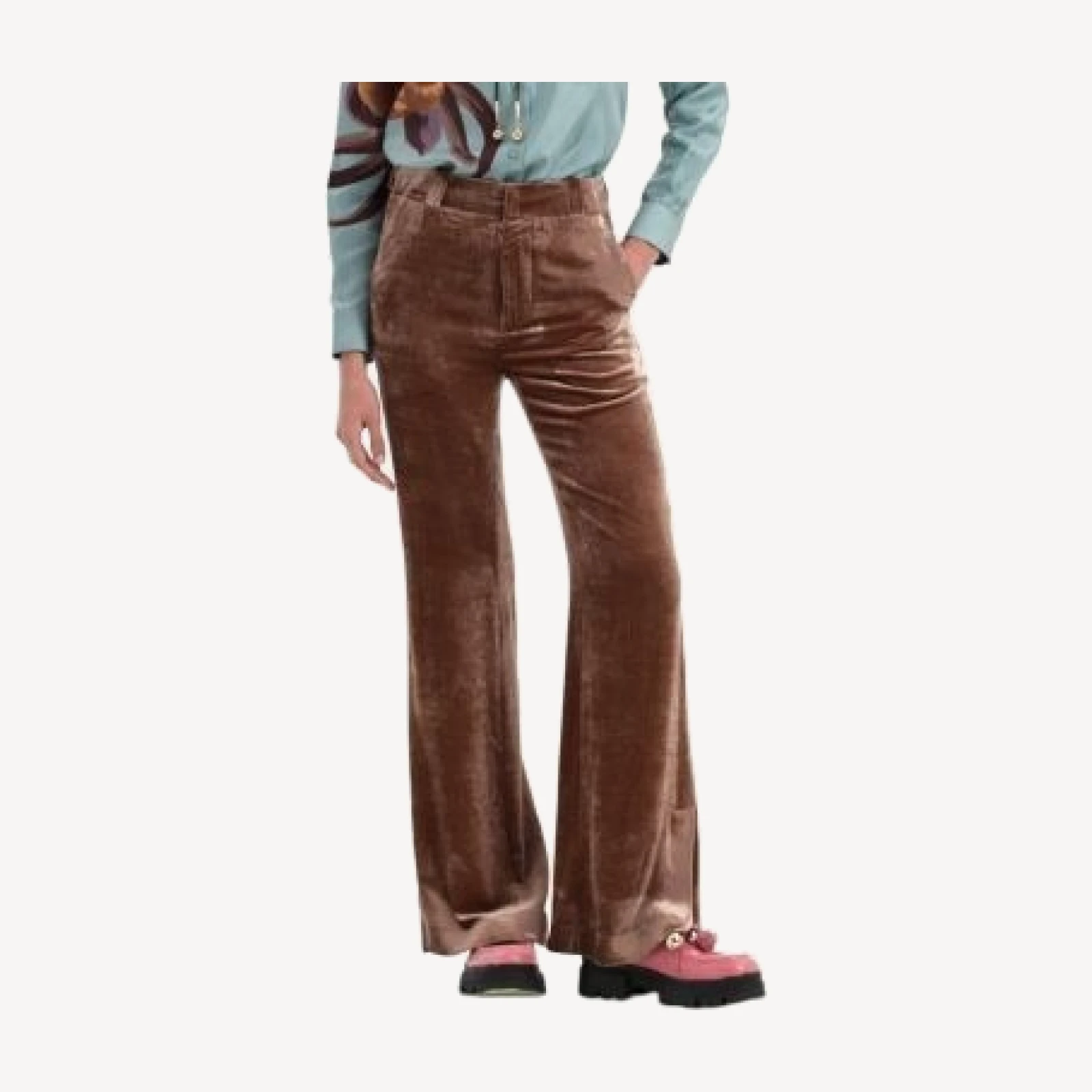 La DoubleJ Slit Pants