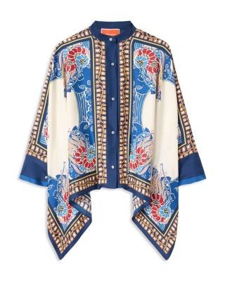 La DoubleJ Silk Foulard Shirt