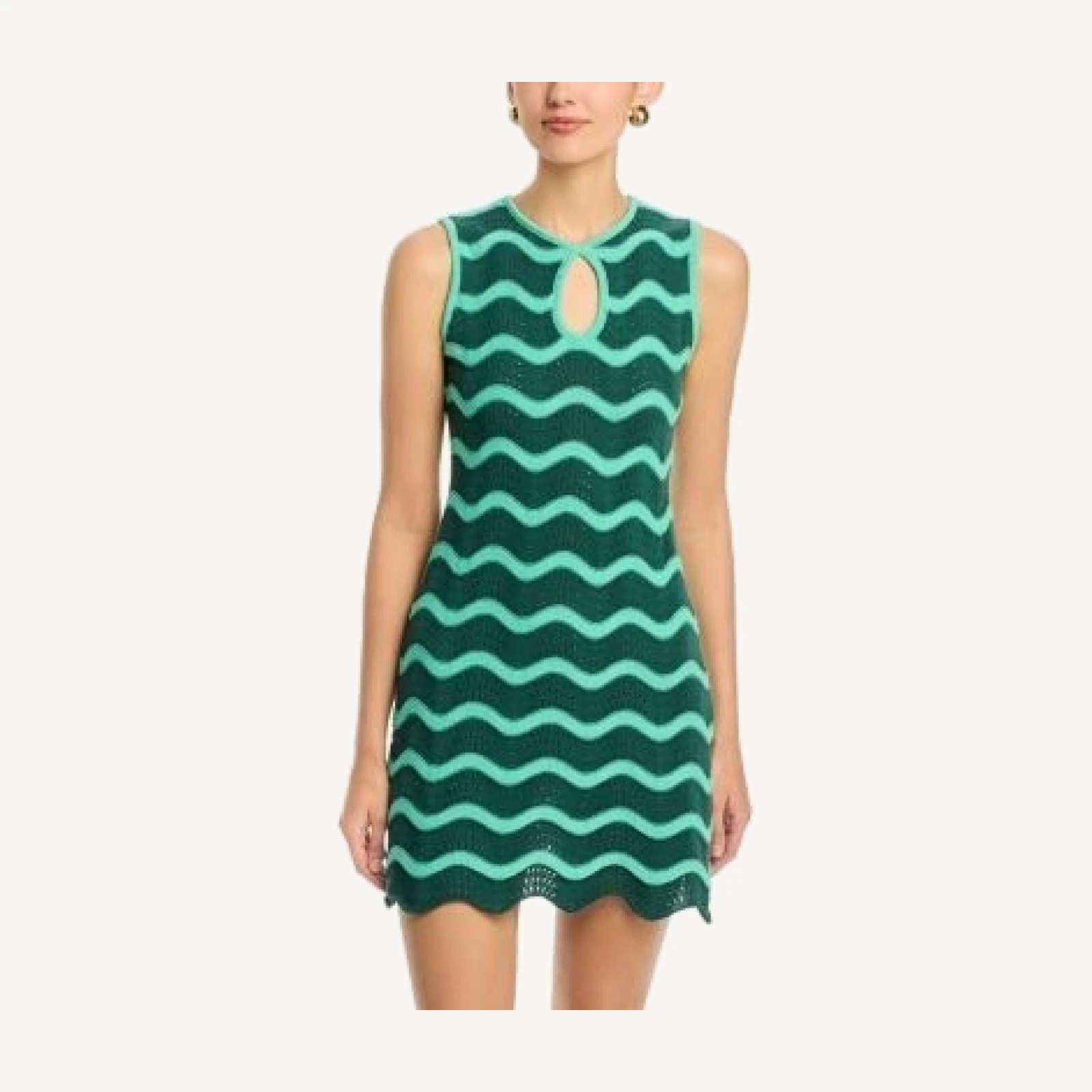 La DoubleJ Wavy Mini Dress