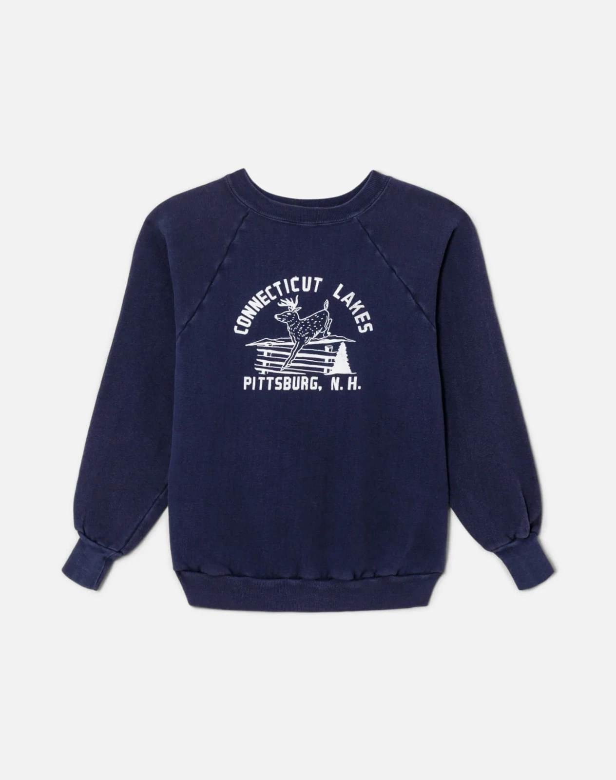 RE/DONE Vintage | 60s Connecticut Lakes Sweatshirt -#48 | Vintage Sweats
