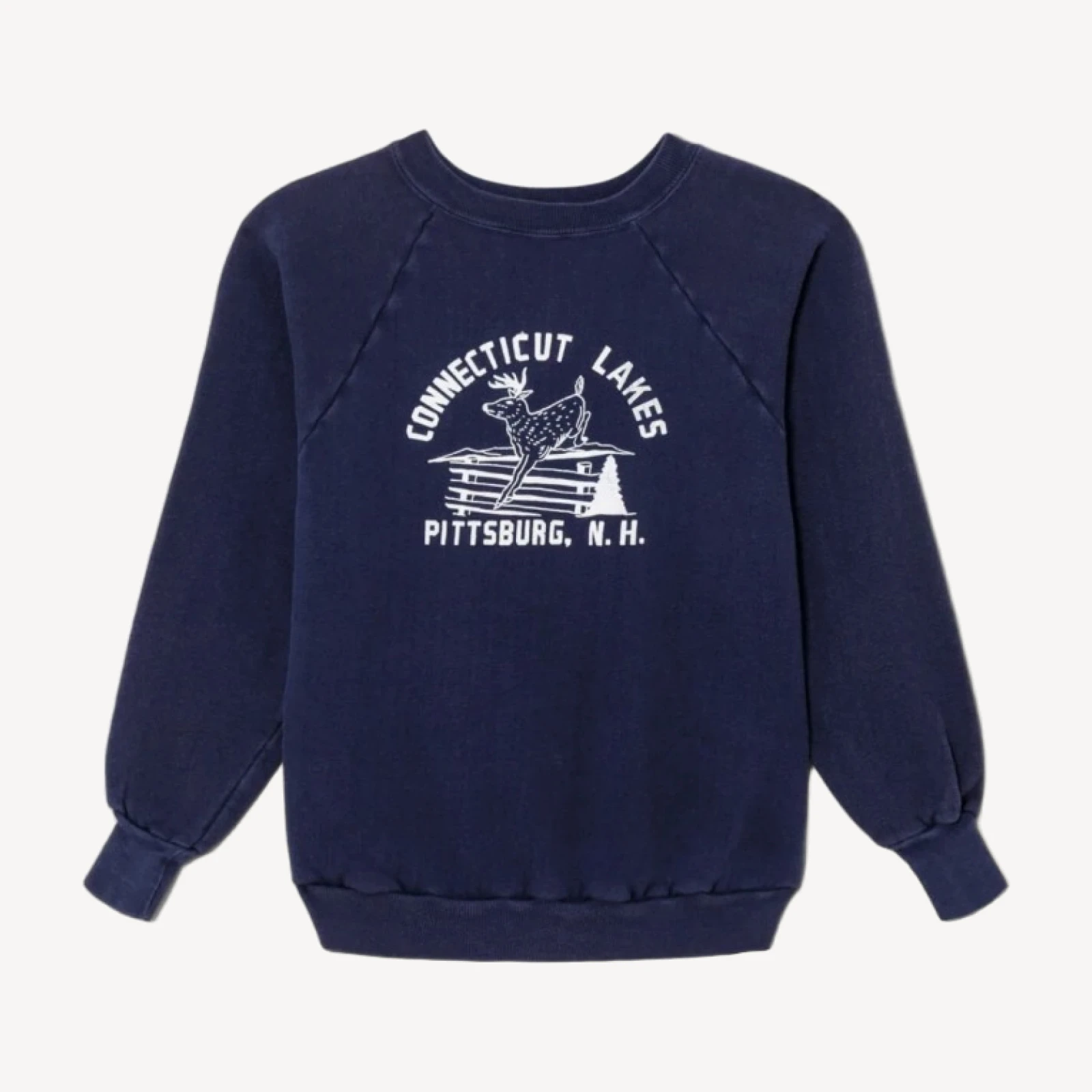 RE/DONE Vintage | 60s Connecticut Lakes Sweatshirt -#48 | Vintage Sweats