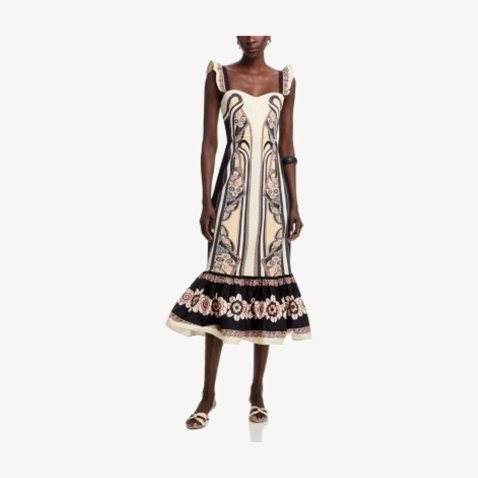 La DoubleJ Gingerbread Midi Dress