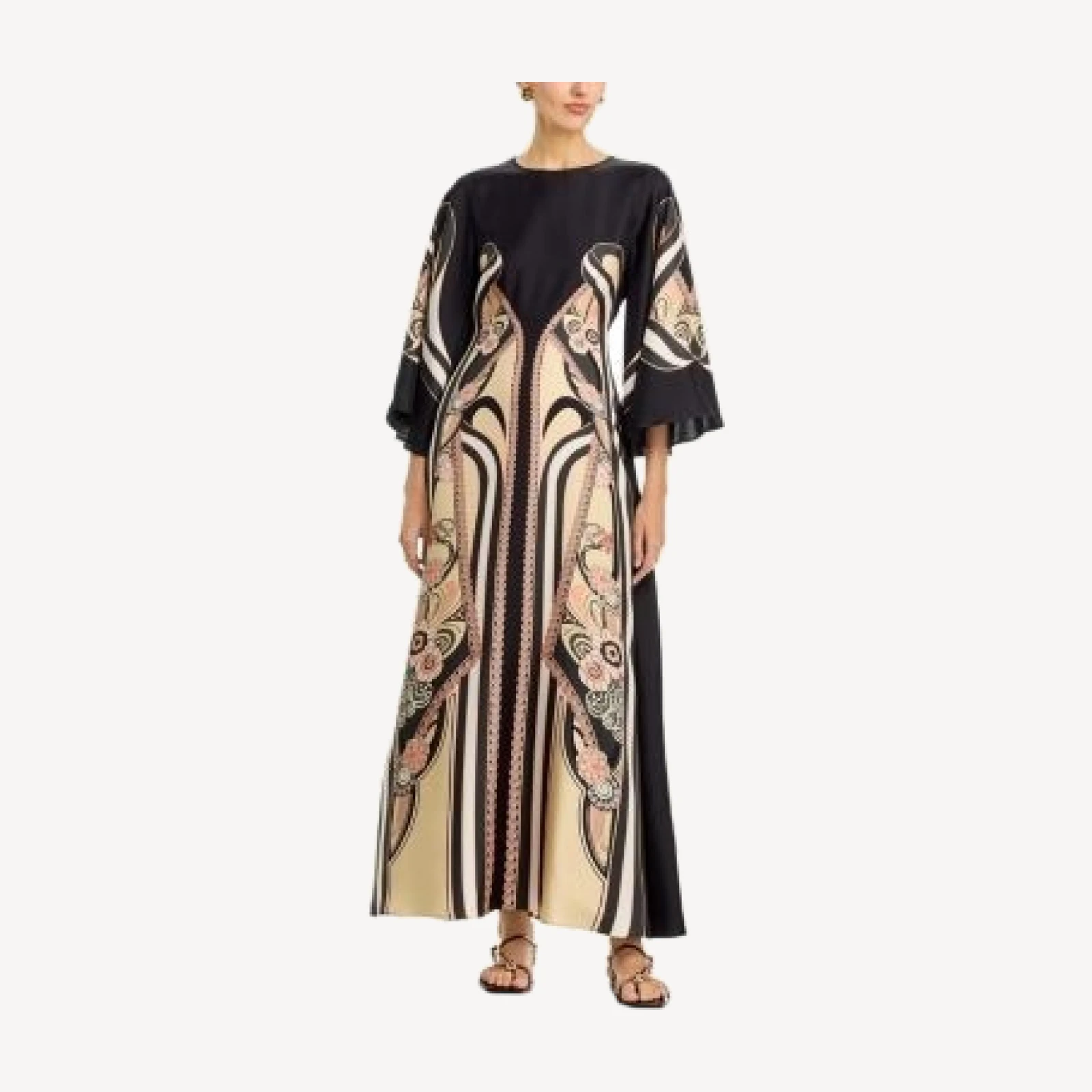 La DoubleJ Long Sorella Silk Dress
