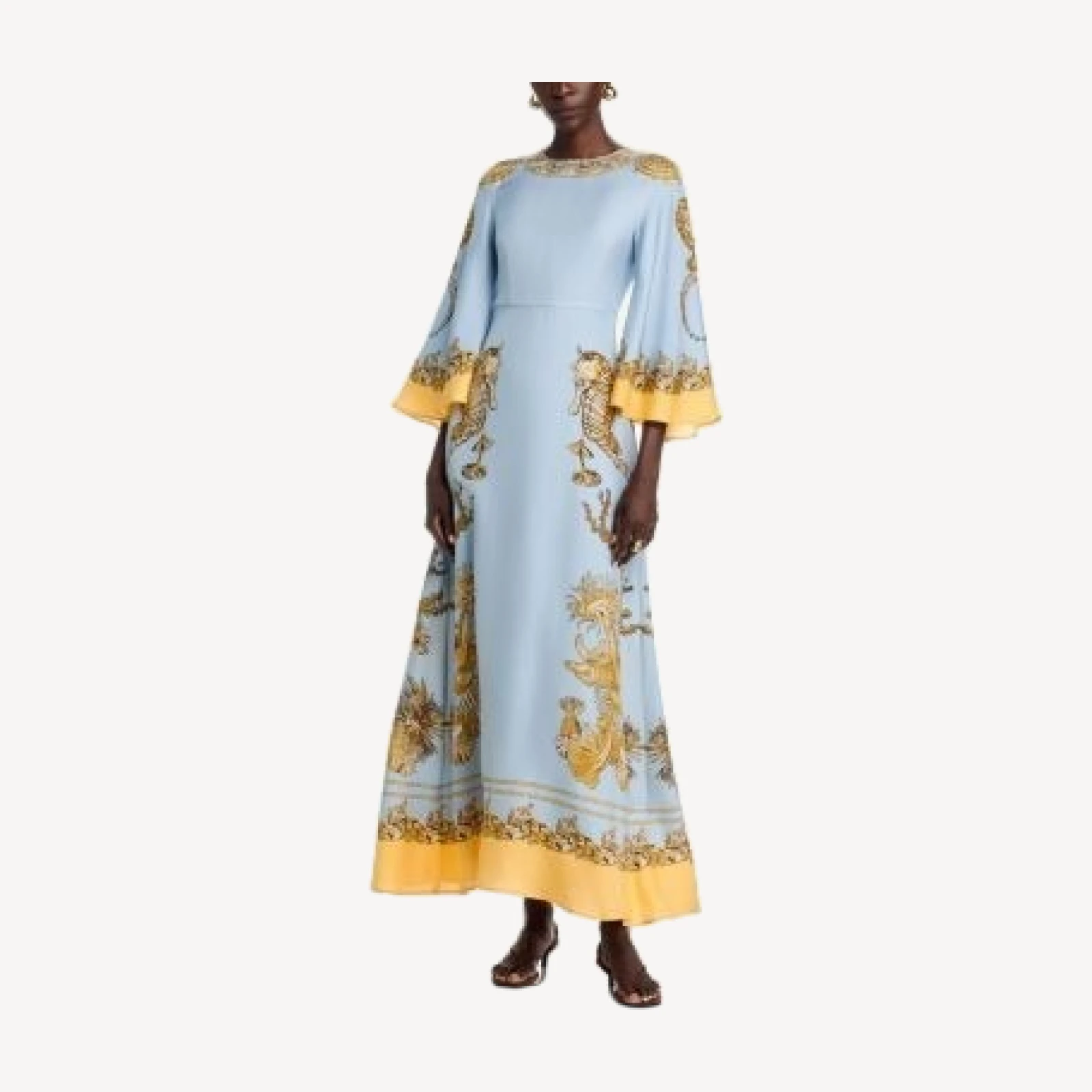 La DoubleJ Sorella Silk Maxi Dress