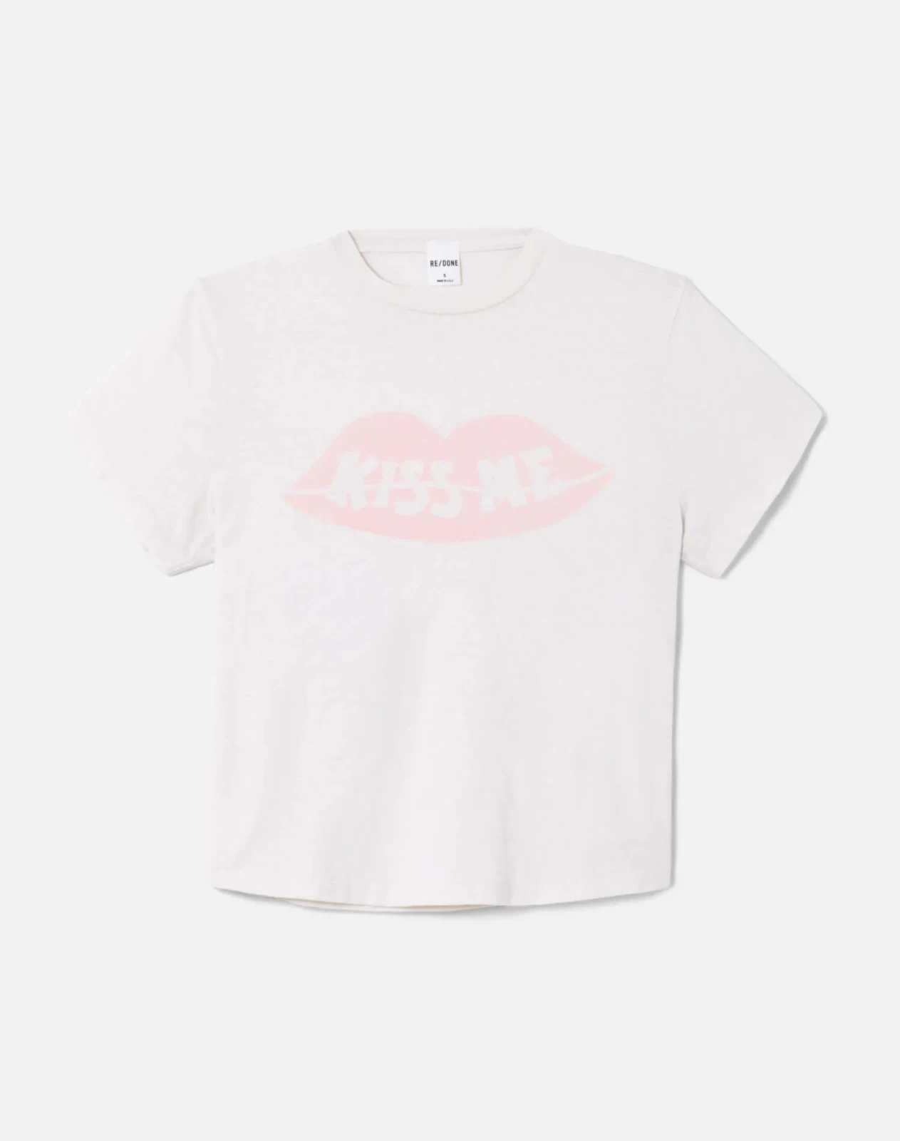 RE/DONE SURPLUS SALE | 50S Boxy Tee Kiss Me