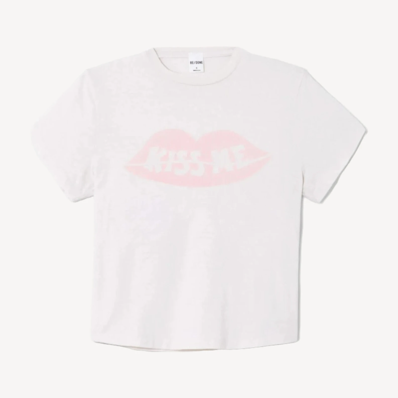 RE/DONE SURPLUS SALE | 50S Boxy Tee Kiss Me