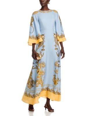 La DoubleJ Sorella Silk Maxi Dress