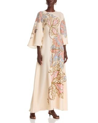 La DoubleJ Sorella Silk Printed Dress