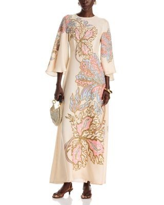 La DoubleJ Sorella Silk Printed Dress