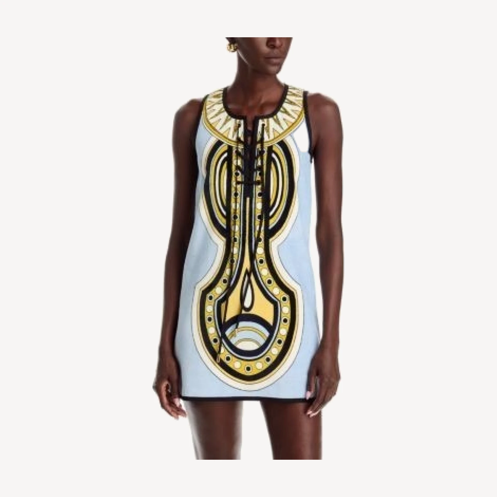 La DoubleJ Totem Cotton Mini Dress