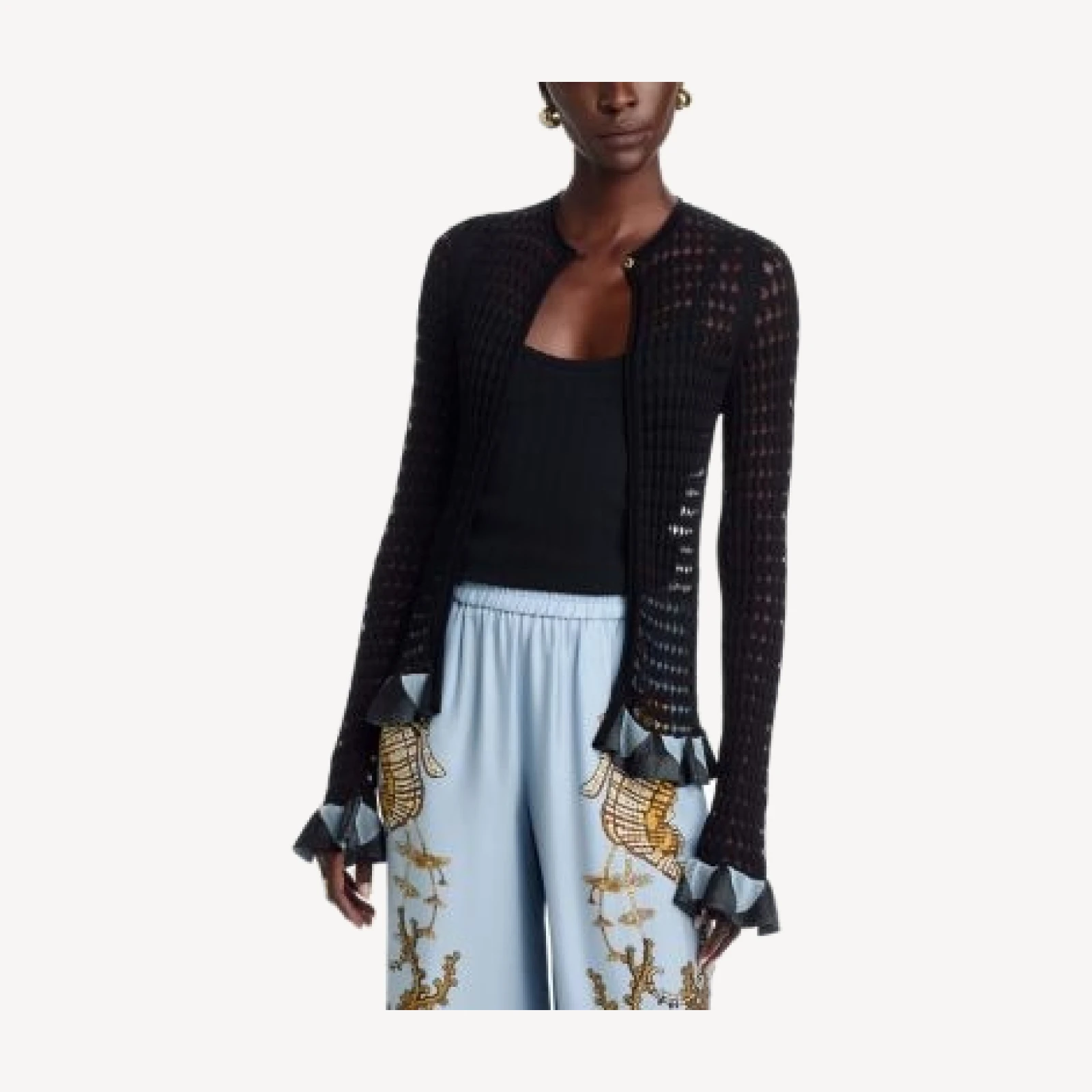 La DoubleJ Fiocchetto Cardigan Sweater
