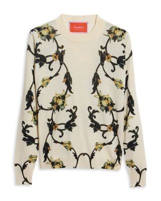 La DoubleJ Silk & Cashmere Crewneck Top