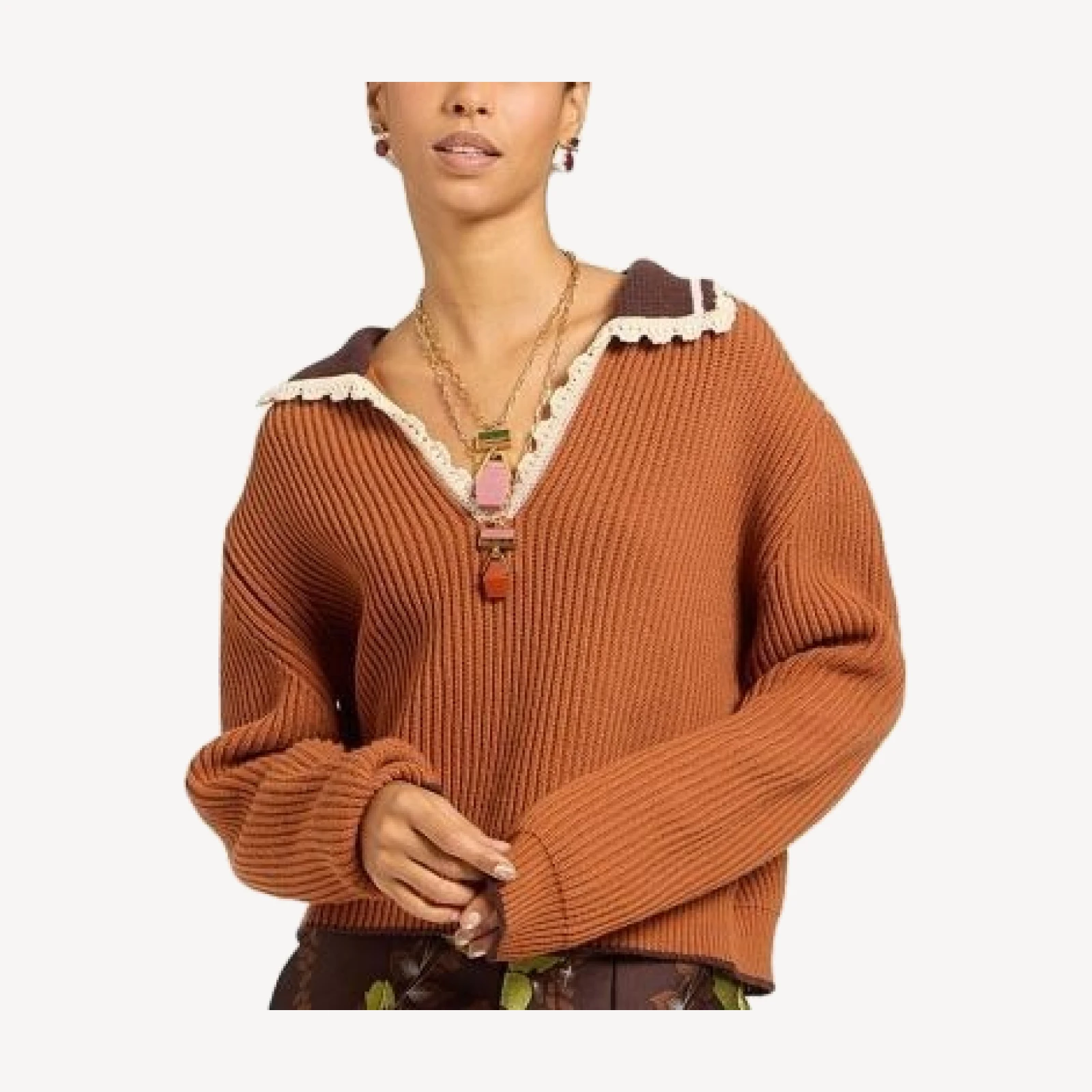La DoubleJ Picket High Sweater