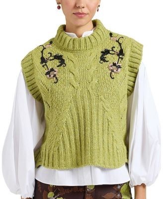 La DoubleJ Cameo Vest Embroidered