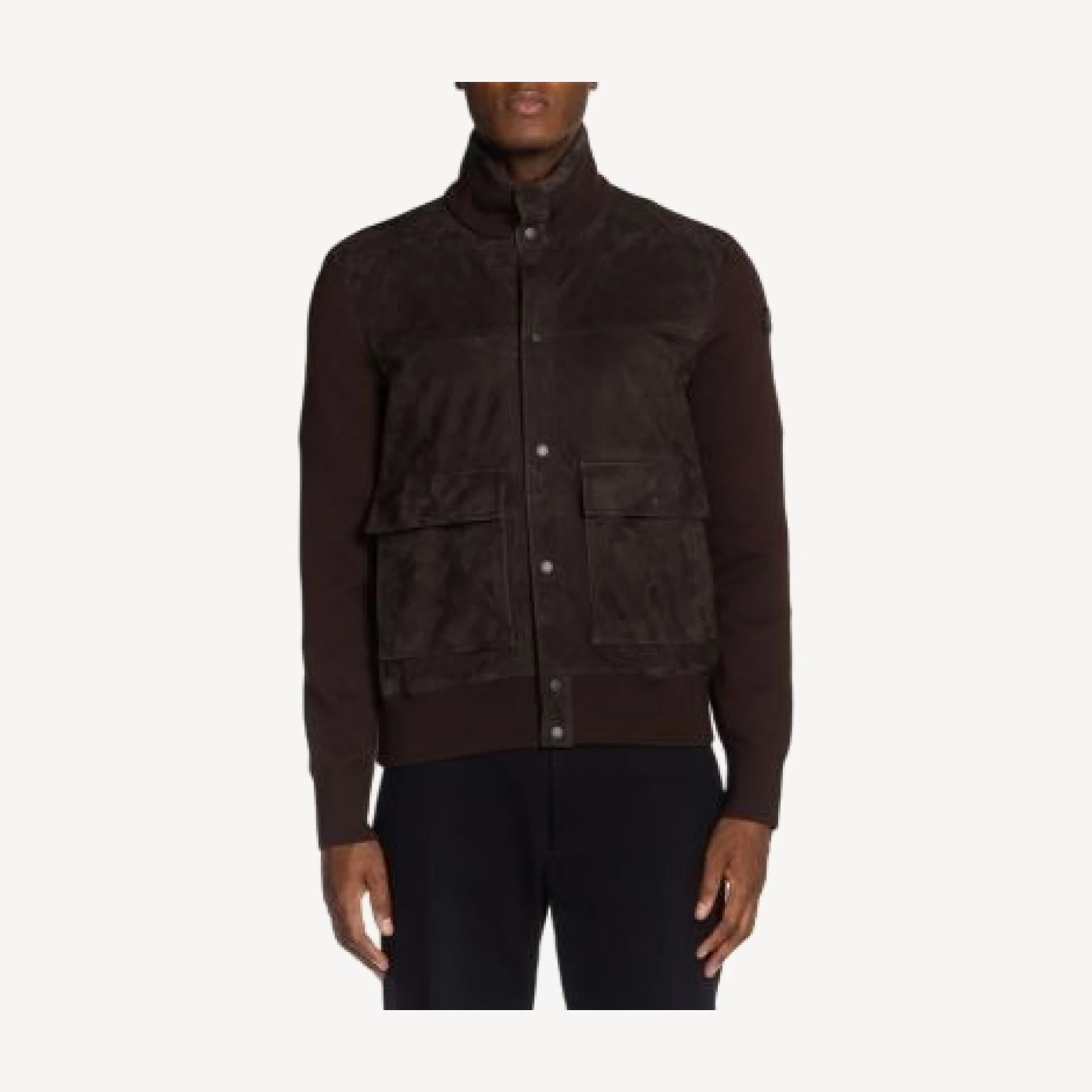 Moncler Stanson Mixed Media Jacket