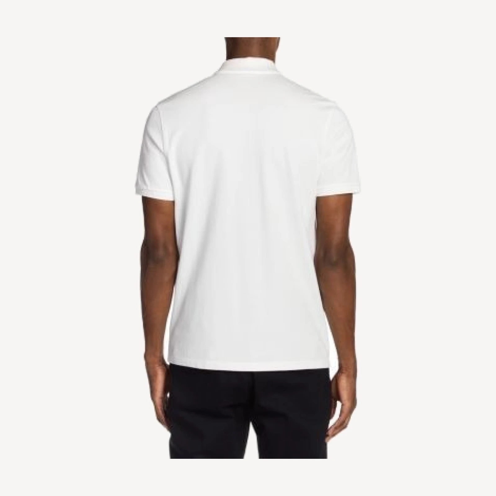 Moncler Short Sleeve Logo Polo Shirt
