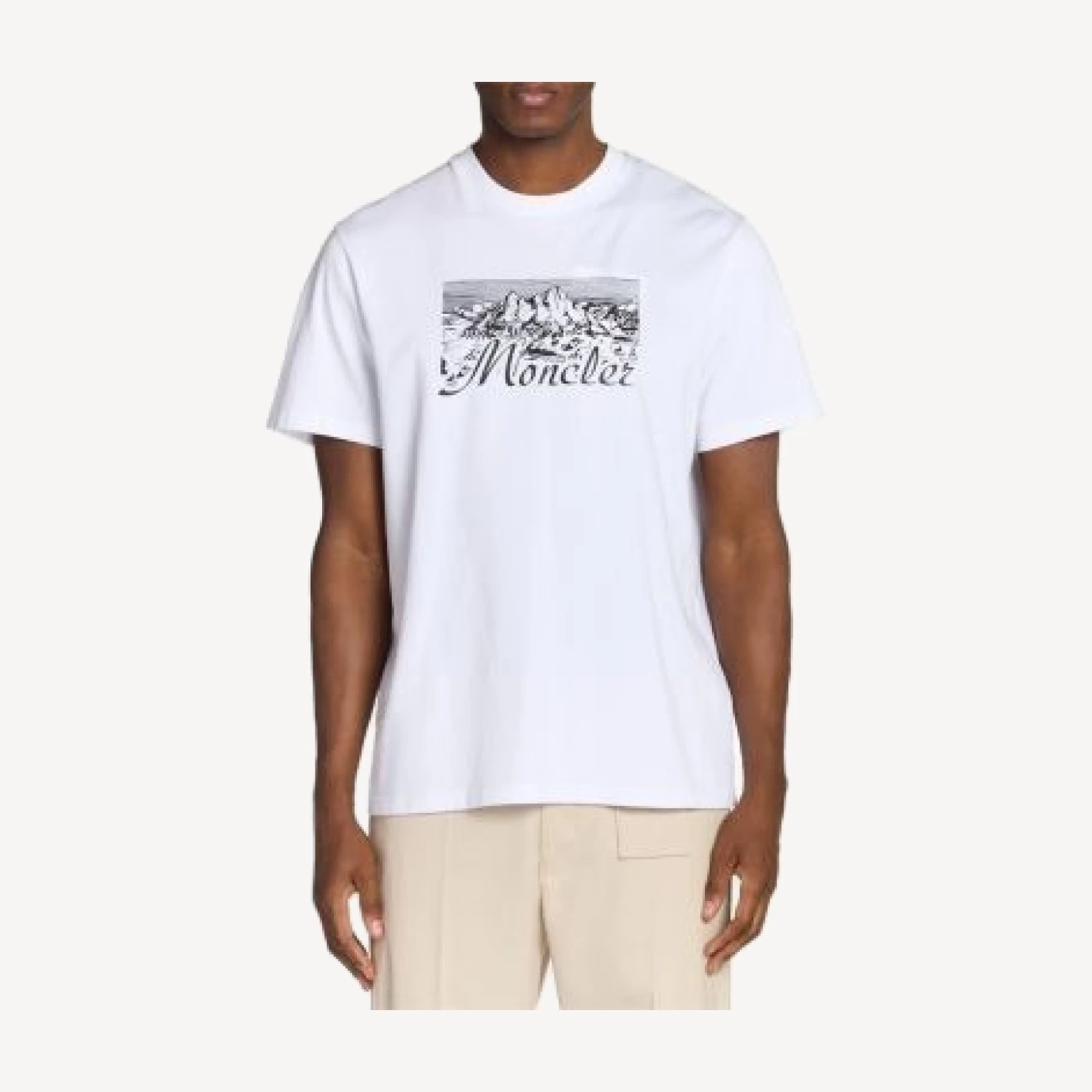 Moncler Short Sleeve Graphic Tee