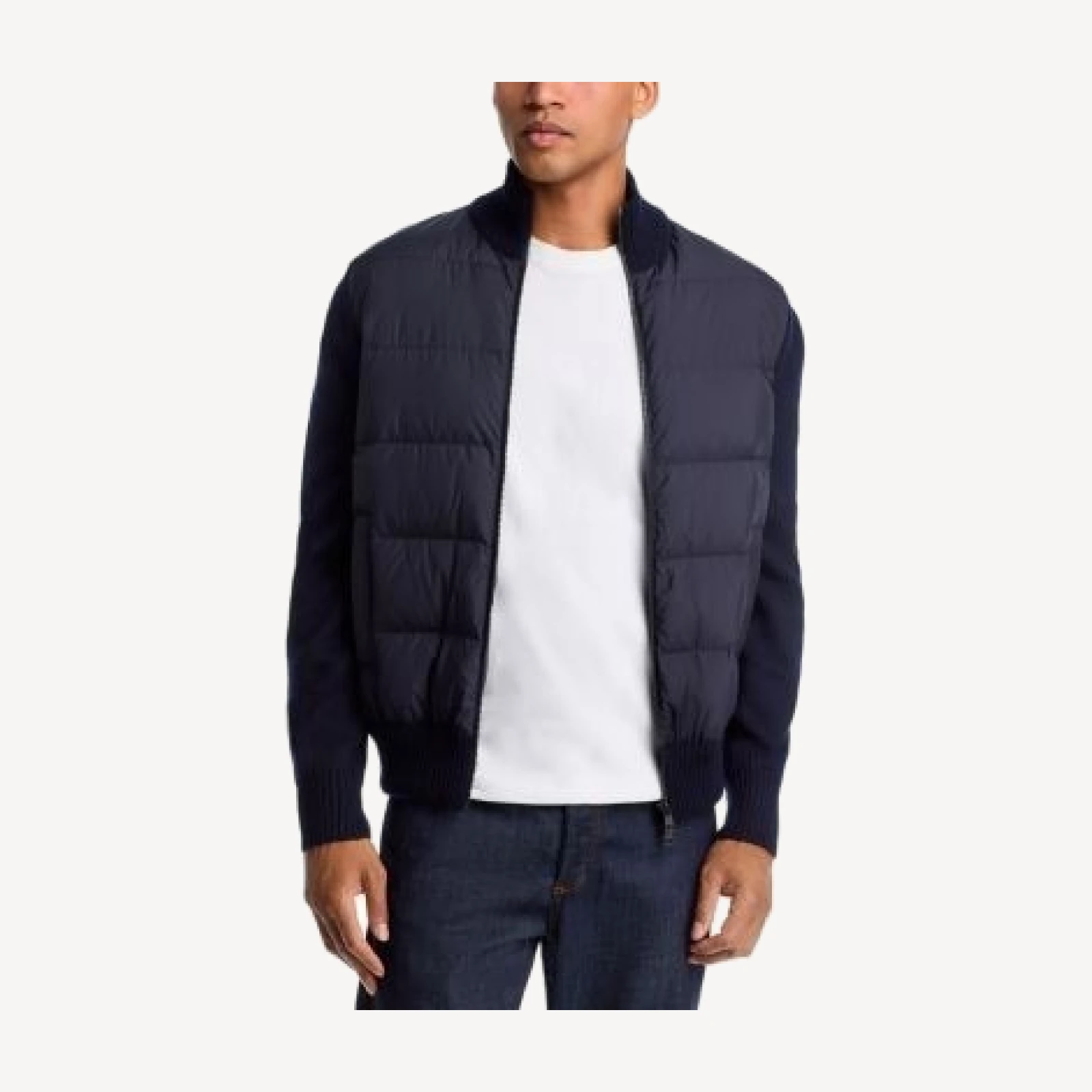 Moncler Knit Cardigan Down Jacket