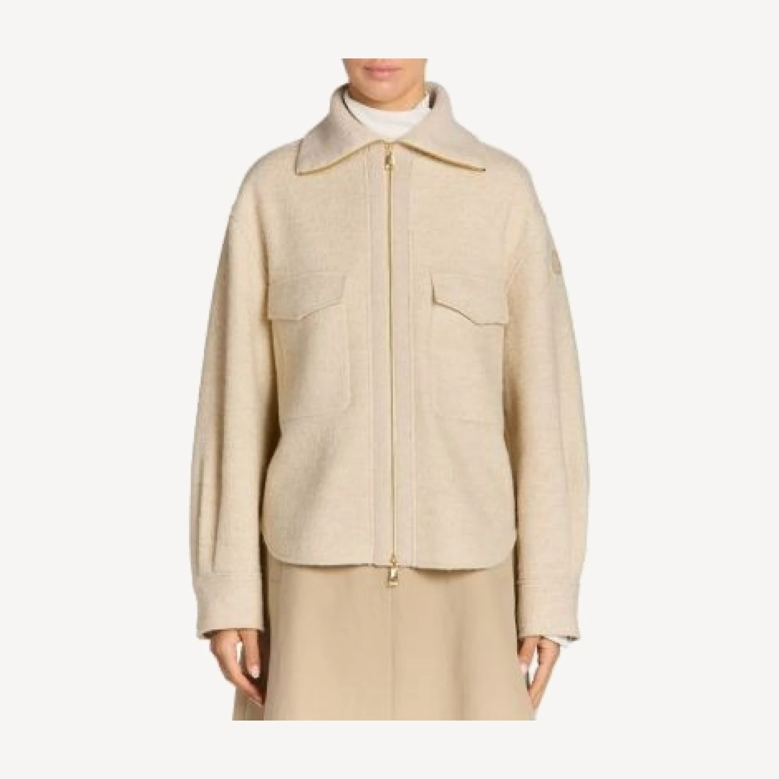 Moncler Zip Front Shirt