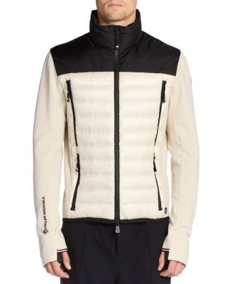 Moncler Quilted Down Cardigan