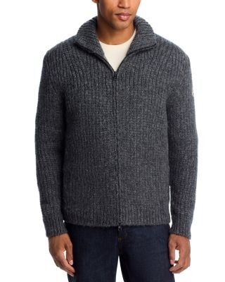Moncler Ribbed Zipper Cardigan