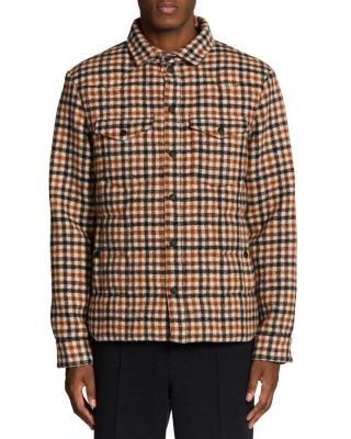 Moncler Gelt Wool Down Shirt Jacket