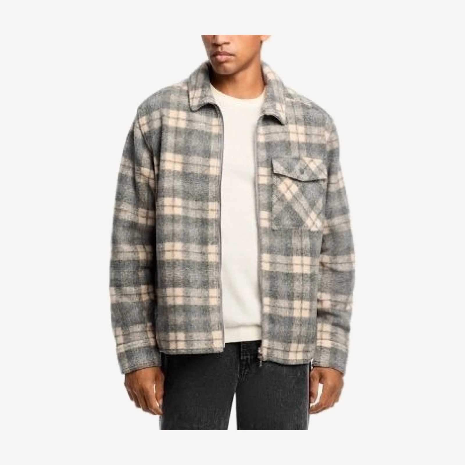 Moncler Camica Tartan Shirt Jacket