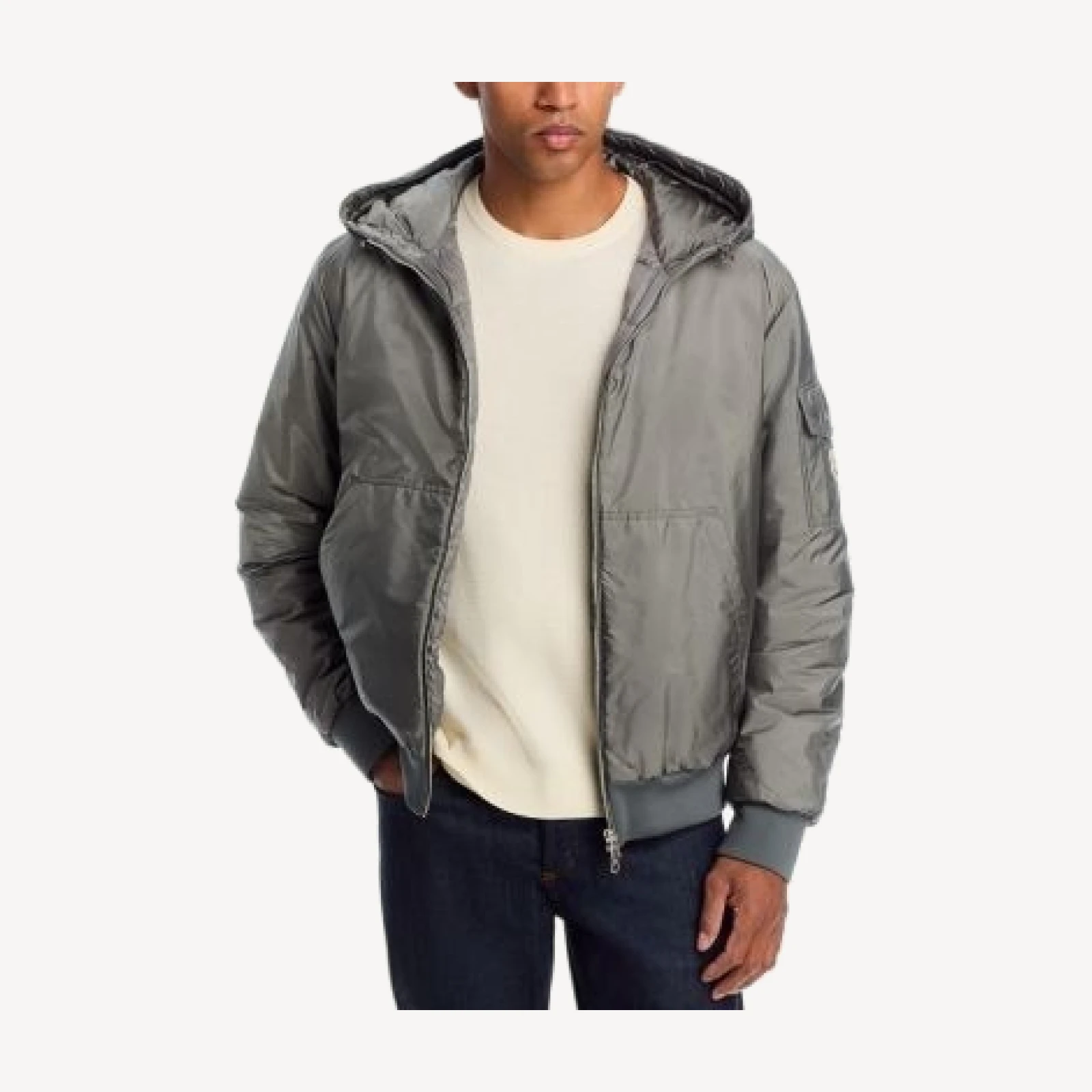 Moncler Poilot Hooded Down Jacket
