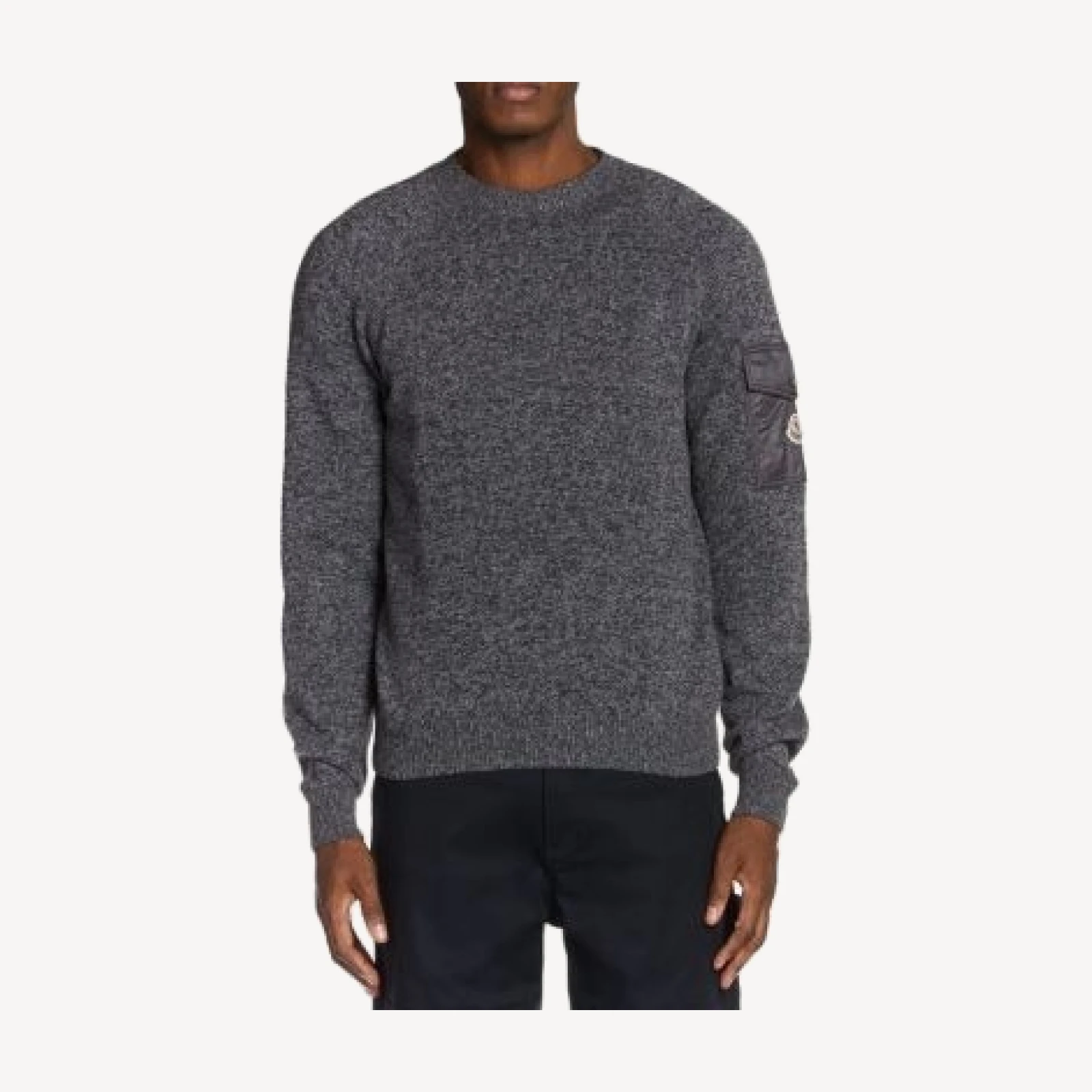 Moncler Wool Cashmere Pocket Sweater