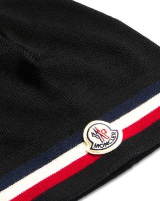 Moncler Striped Cuff Beanie