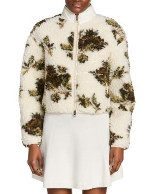 Moncler Zip Up Teddy Cardigan Jacket