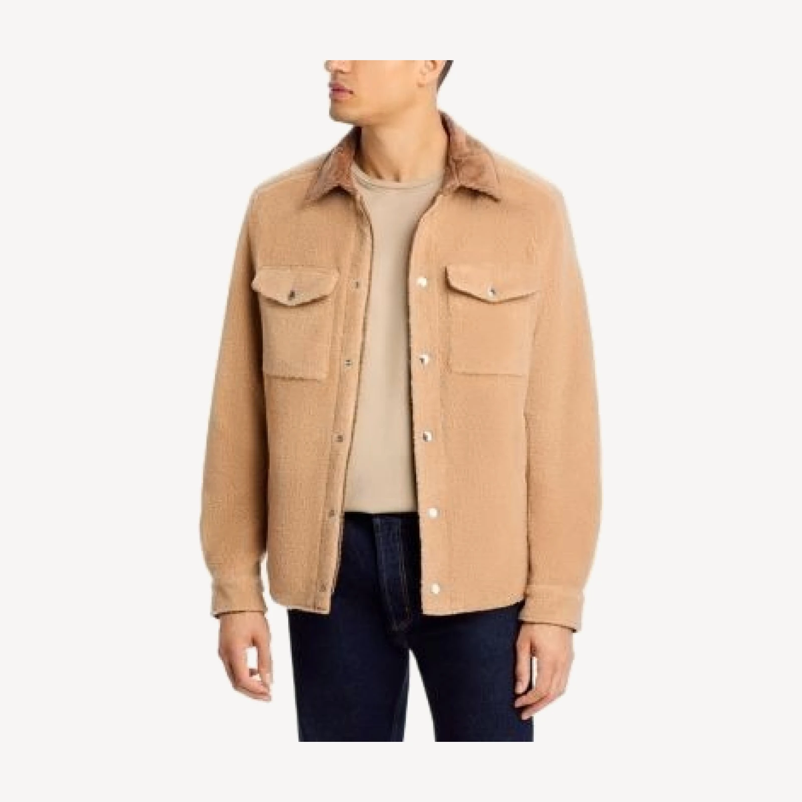 Moncler Fleece Shirt Jacket