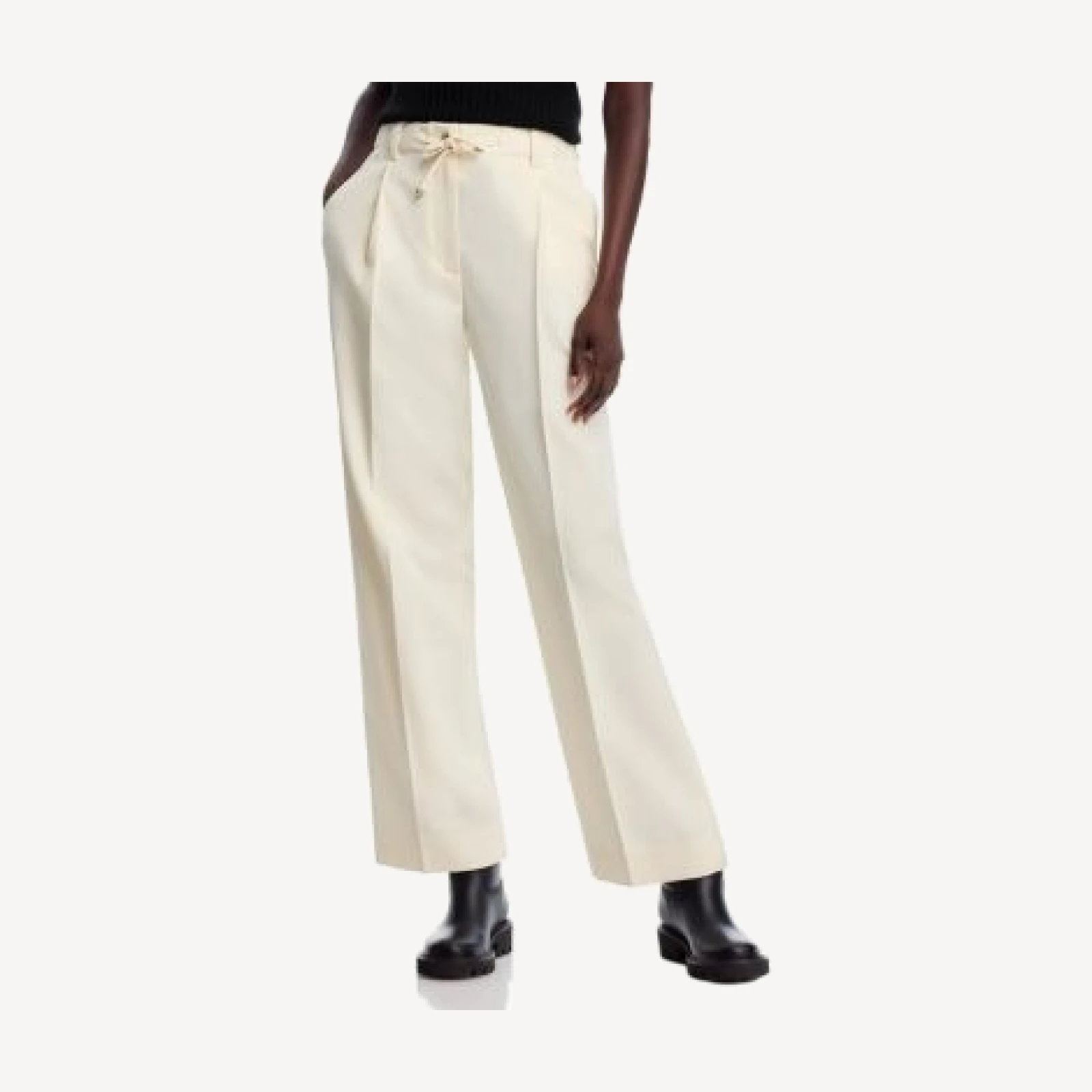 Moncler Wool Wide Leg Pants
