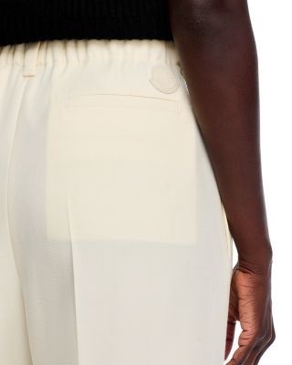 Moncler Wool Wide Leg Pants