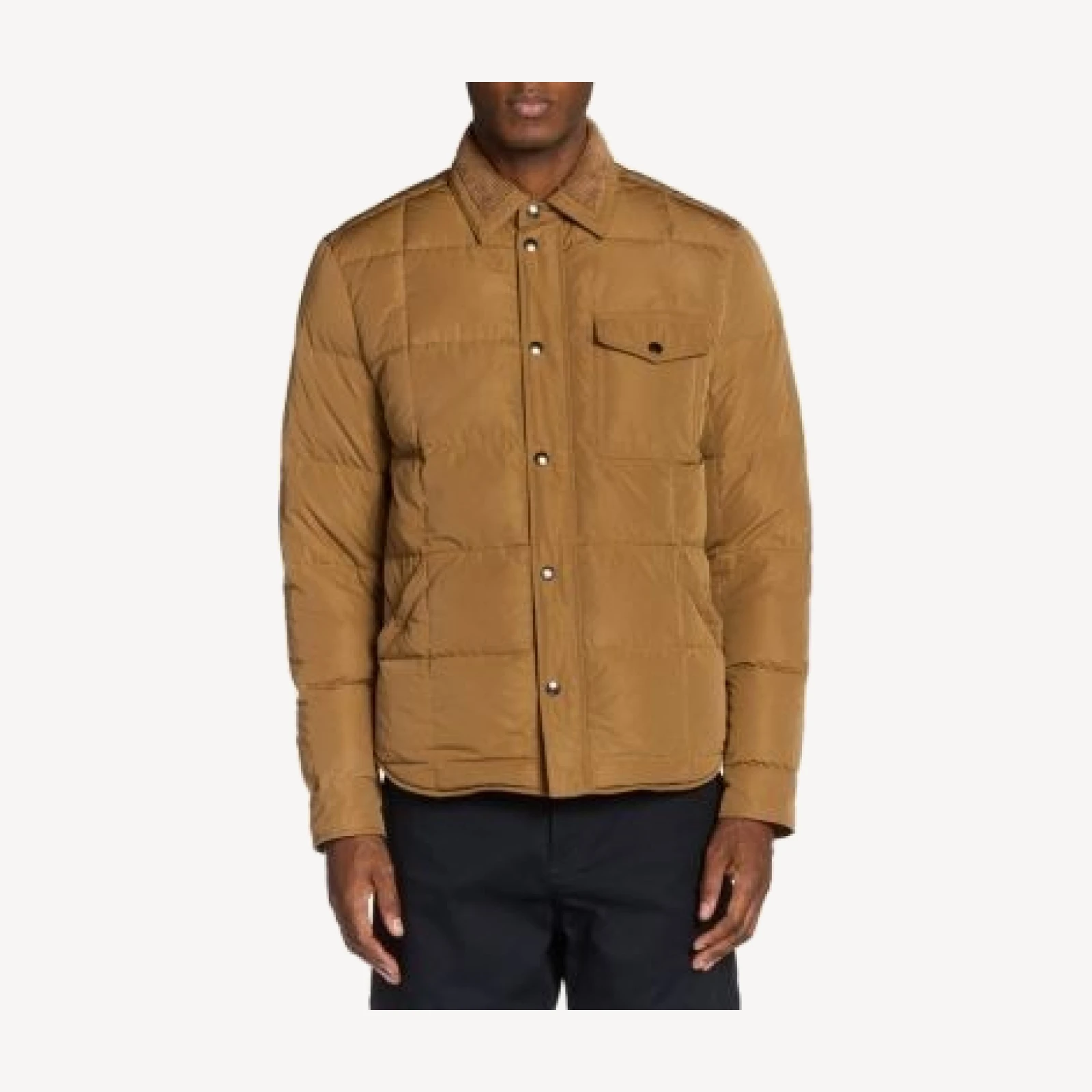 Moncler Marcilly Quilted Shirt Jacket