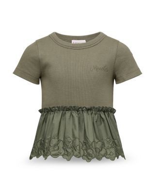 Moncler Girls' Short Sleeve Tee - Little Kid, Big Kid