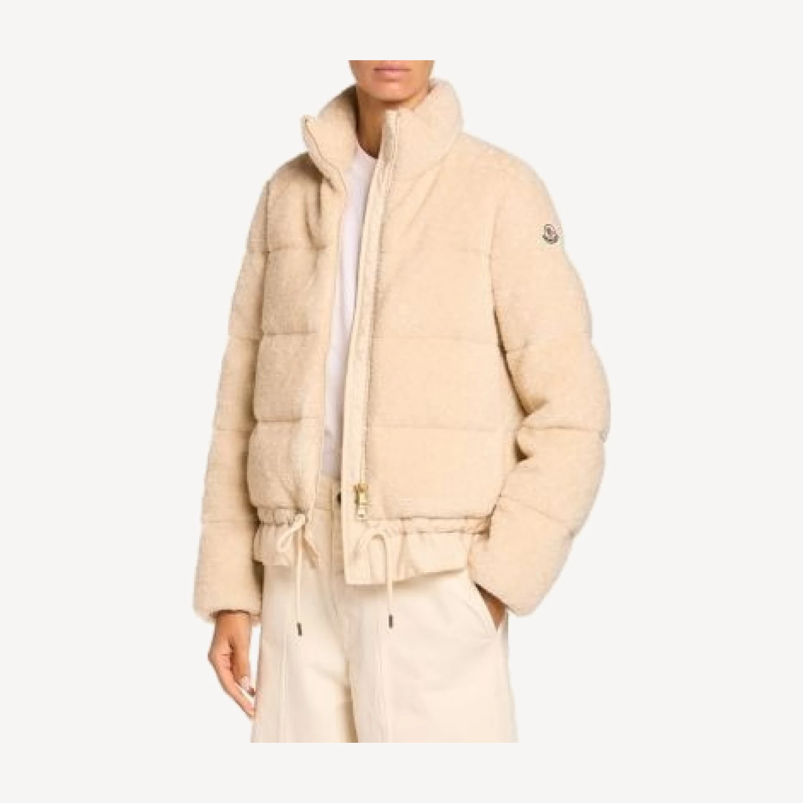 Moncler Cedre Teddy Short Down Jacket