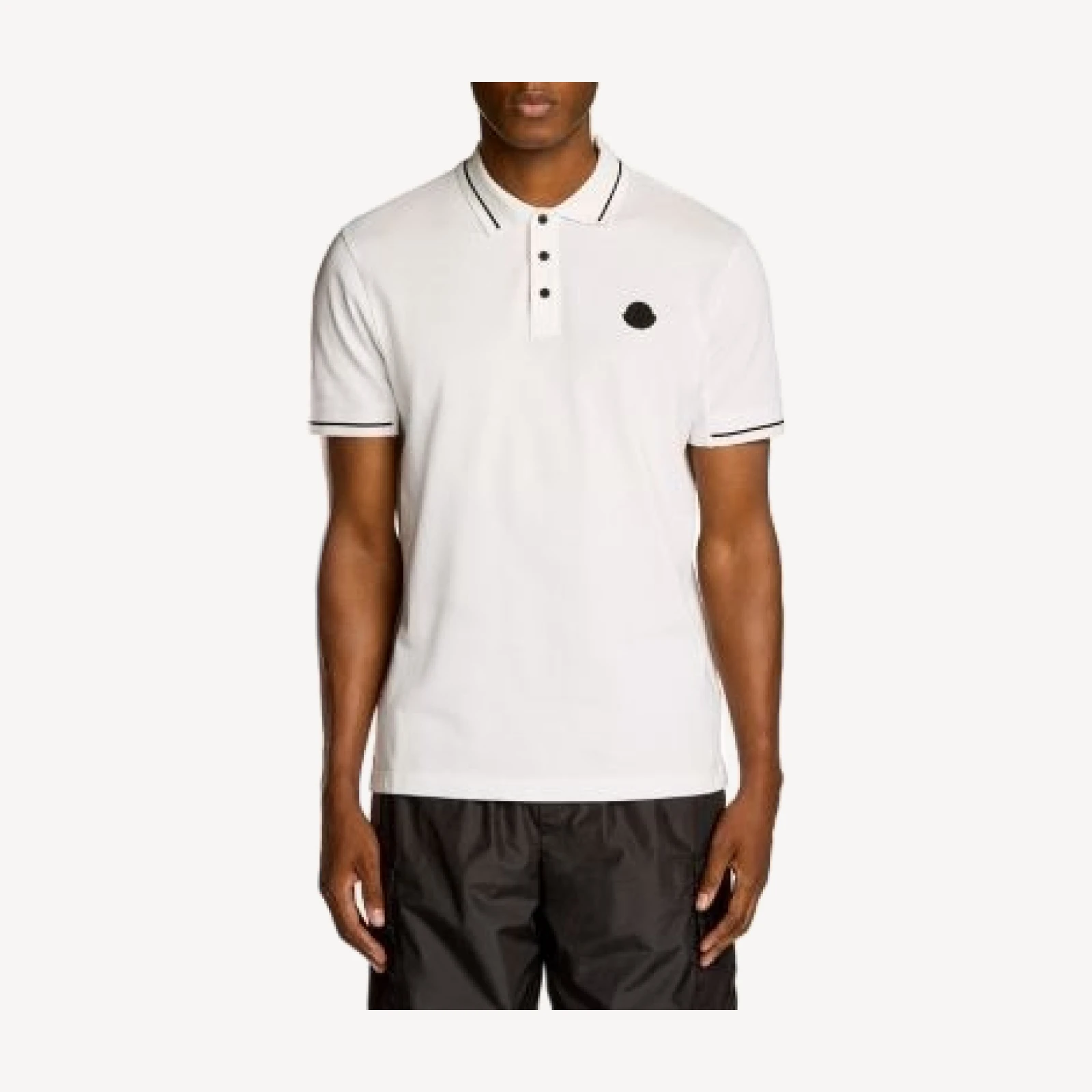 Moncler Short Sleeve Polo Shirt