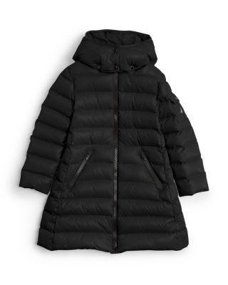 Moncler Girls' Moka Long Coat - Little Kid, Big Kid