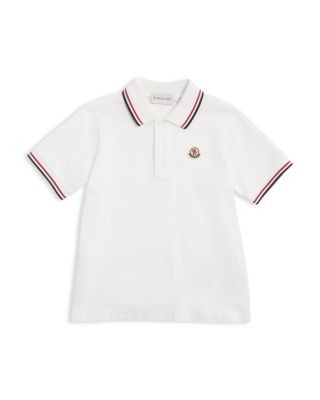 Moncler Boys' Short Sleeved Polo - Little Kid
