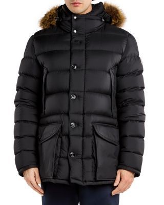 Moncler Clunye Hooded Stand Collar Down Parka