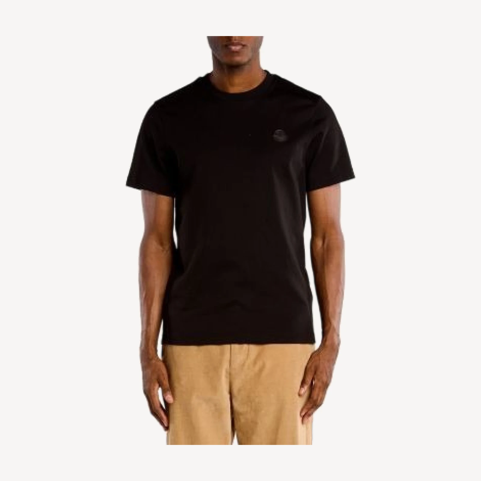 Moncler Logo Patch Crewneck T-Shirt