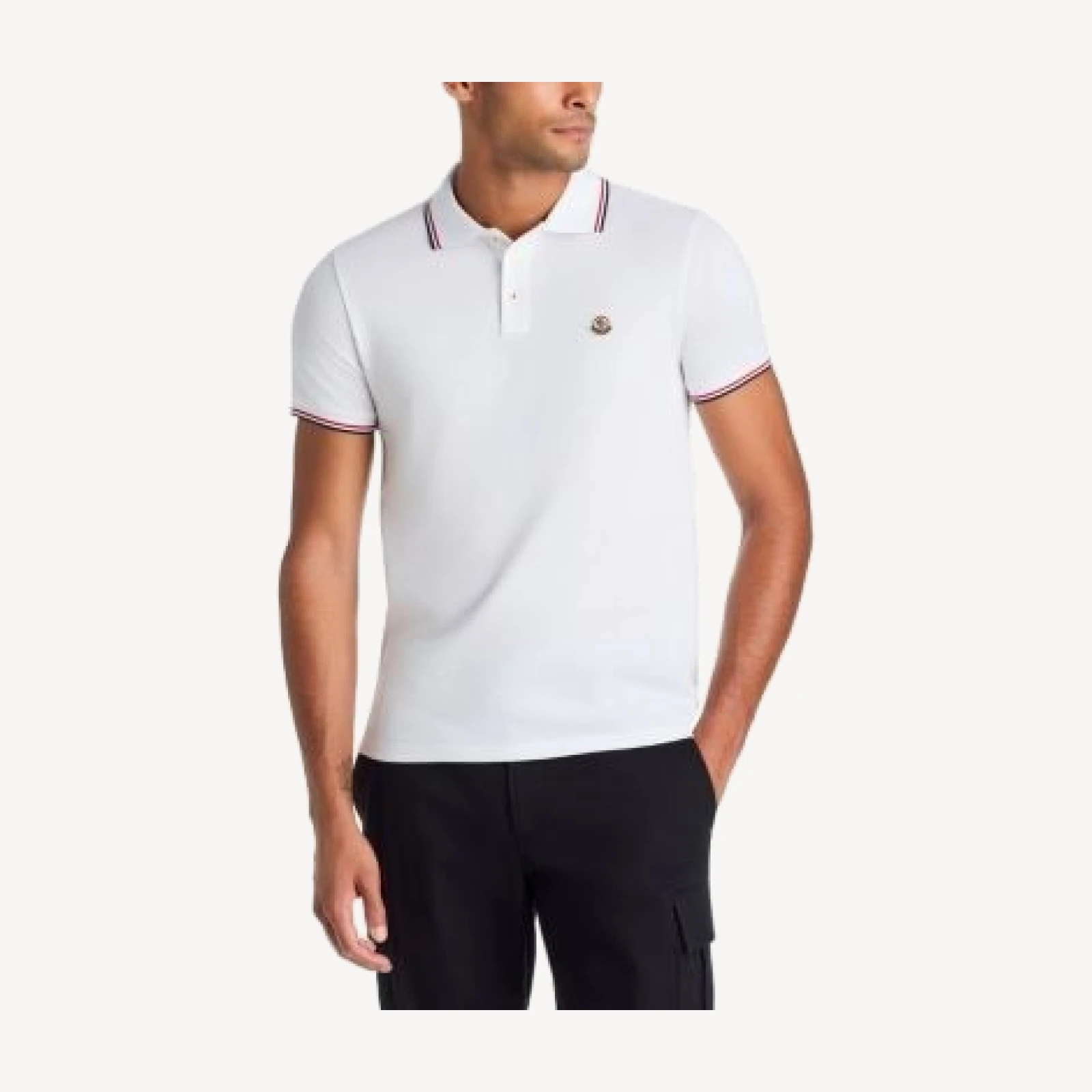 Moncler Cotton Short Sleeve Polo