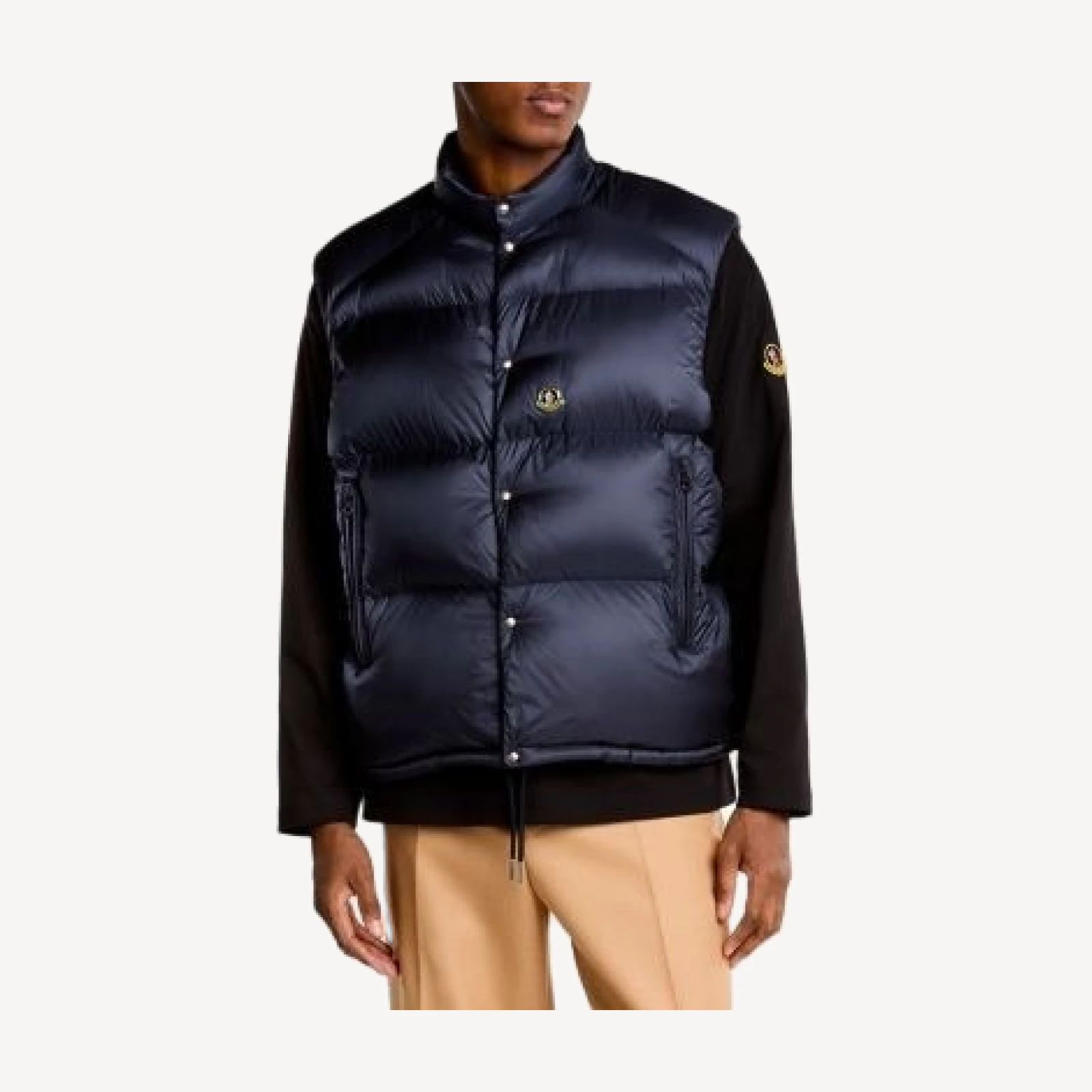 Moncler Tibb Reversible Down Puffer Vest