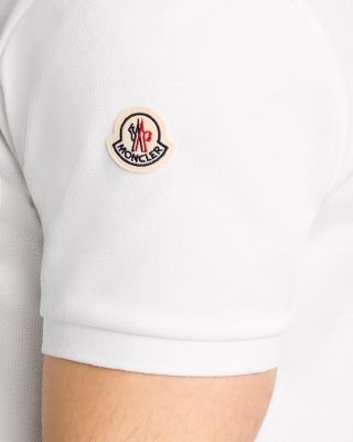 Moncler Cotton Short Sleeve Polo Shirt